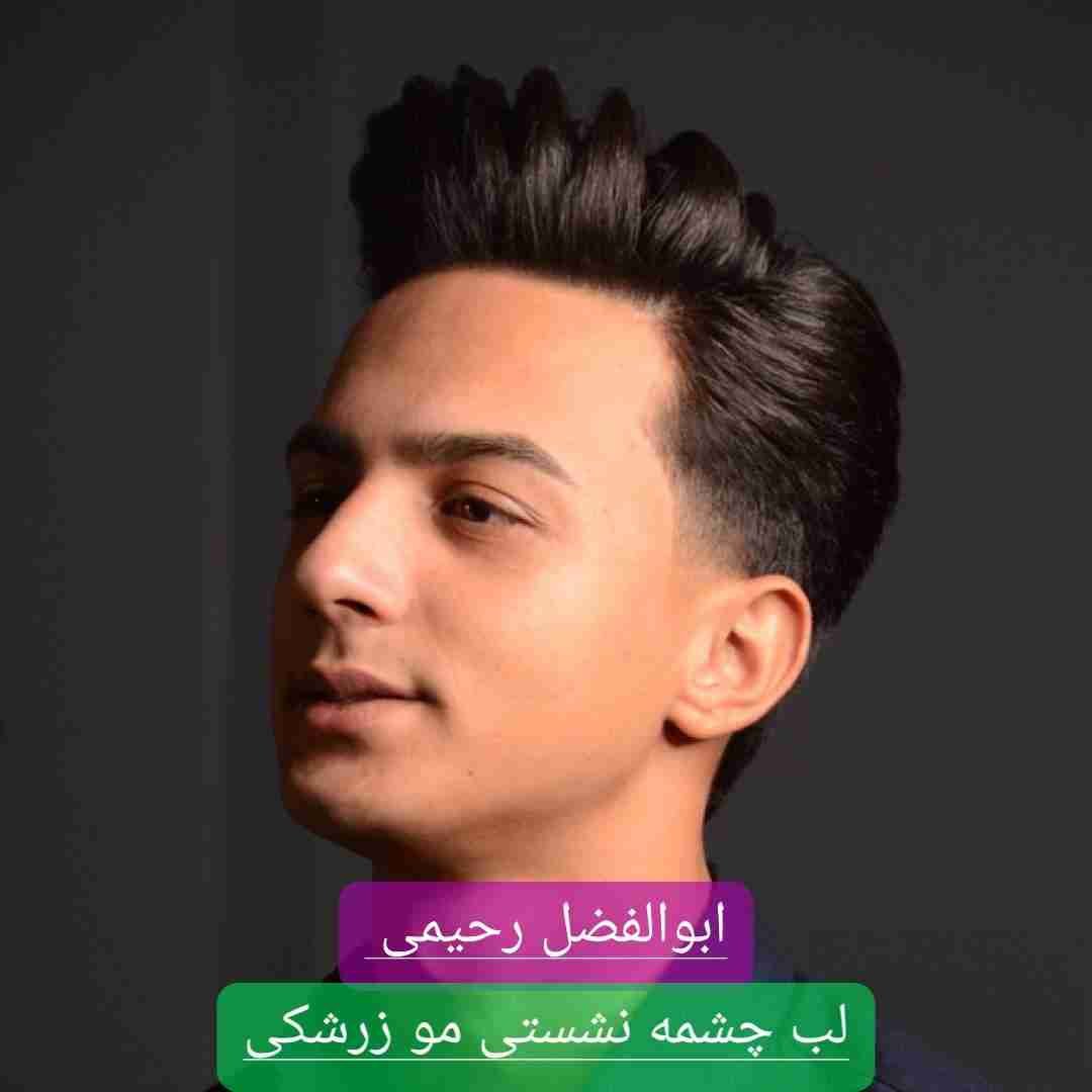 ابوالفضل رحیمی لب چشمه نشستی مو زرشکی